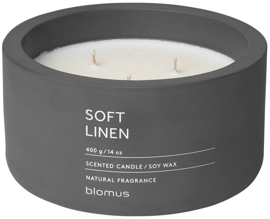 Ароматна свещ Blomus Fraga - XL, Soft Linen, Magnet