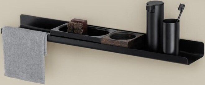 Рафт Blomus - Modo, 71.5 x 10.5 x 4.5 cm, черен