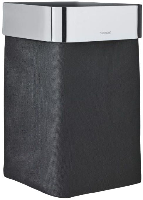 Кош за кърпи Blomus - Nexio, 15 x 16 x 25.5 cm, антрацит/полиран