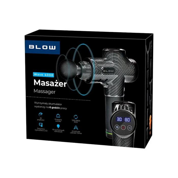 BLOW Wave 4000 massage gun
