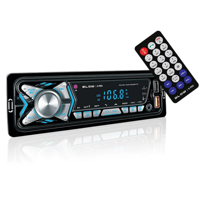 BLOW X-PRO MP3/USB/micro USB/BLUETOOTH радио Car Black