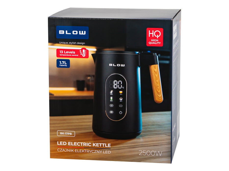 BLOW Черна кана с дисплей BK-17PB 2500W
