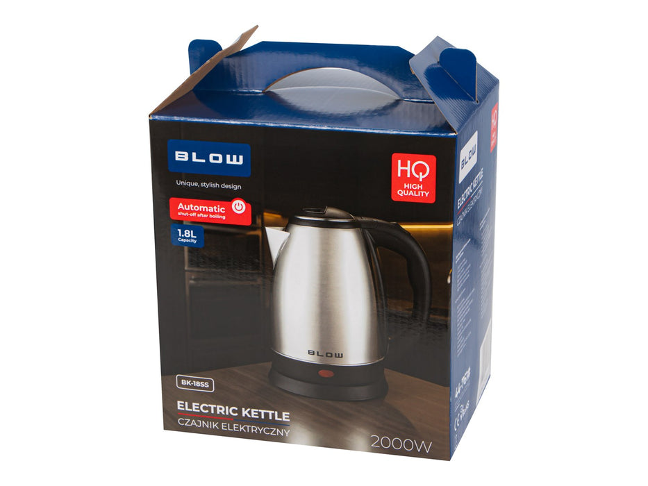Сребърна кана 2000W BK-18SS BLOW 1.8л метална