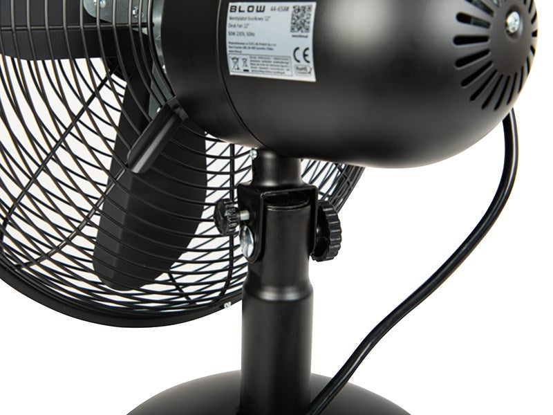 Настолен вентилатор BLOW 12"/30см 50W черен