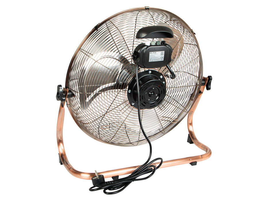Подов вентилатор 18"/45см 200W циркулационен МЕДЕН ЗЛАТЕН