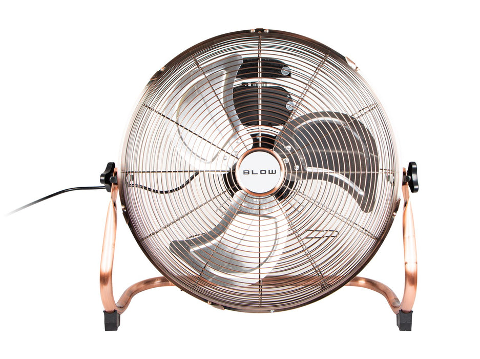 Подов вентилатор 18"/45см 200W циркулационен МЕДЕН ЗЛАТЕН