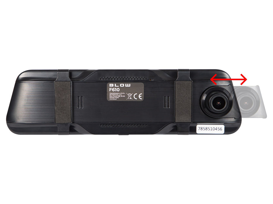 Видеорегистратор BLACKBOX DVR F610 BLOW, 10" екран, огледало + камера за заден ход