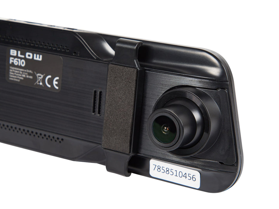 Видеорегистратор BLACKBOX DVR F610 BLOW, 10" екран, огледало + камера за заден ход