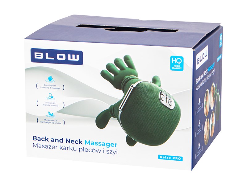 Масажор за гръб и врат BLOW RELAX PRO