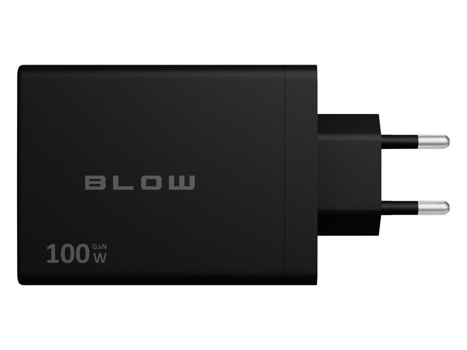 Зарядно за стена USB-Cx4 PD 100W GAN черно