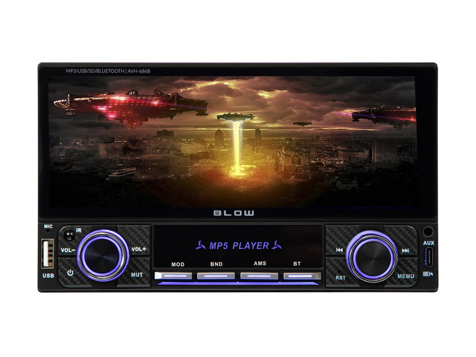 Радио BLOW AVH-686B RDS MP3/USB/micro SD/BLUETOOTH