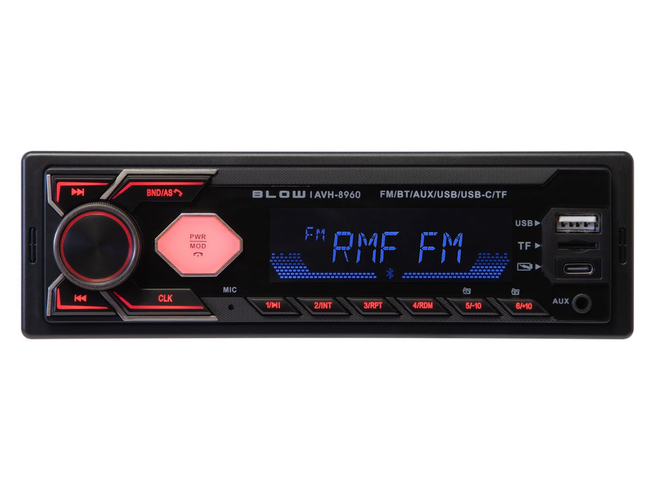 Радио BLOW AVH-8960 RDS MP3/USB/micro SD/BLUETOOTH + USB-C