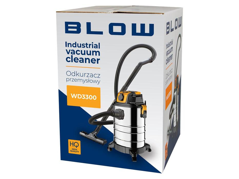 Индустриална прахосмукачка BLOW WD3300 с контакт 230V 2000W