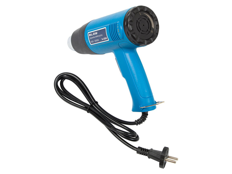 Електрически пистолет за горещ въздух 1500 / 2500W 300 - 650°C ДУХАНЕ