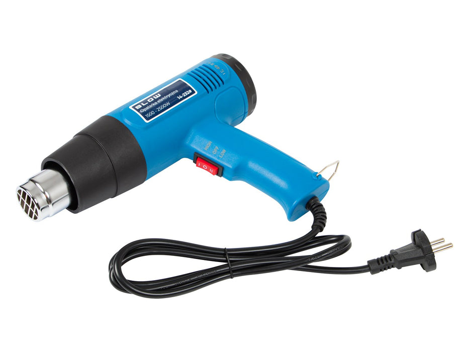 Електрически пистолет за горещ въздух 1500 / 2500W 300 - 650°C ДУХАНЕ