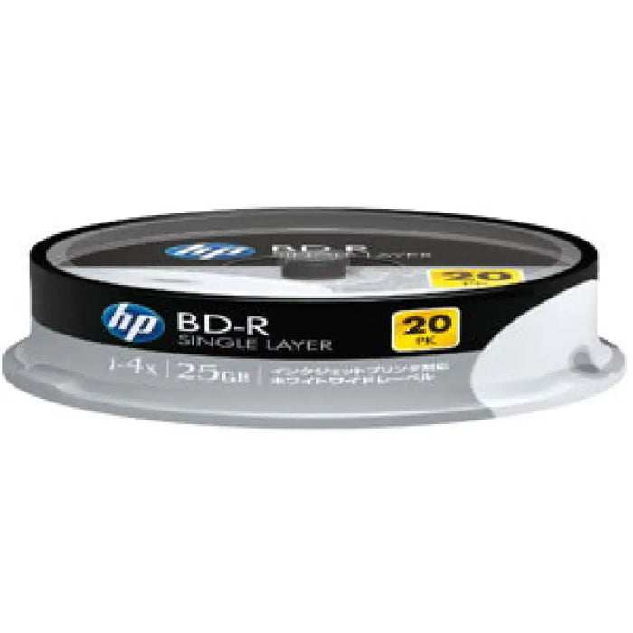 BLU-RAY HP BD-R SINGLE LAYER 25GB 4X - 10 БР. В ШПИНДЕЛ