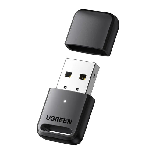 Bluetooth адаптер Ugreen CM390 USB 5.0 черен