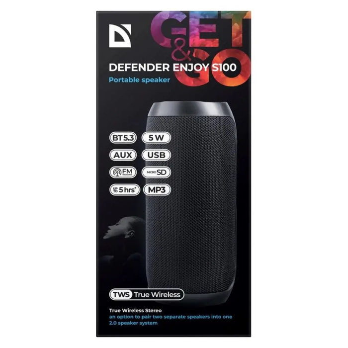 BLUETOOTH КОНТОЛОНКА DEFENDER S100 5W