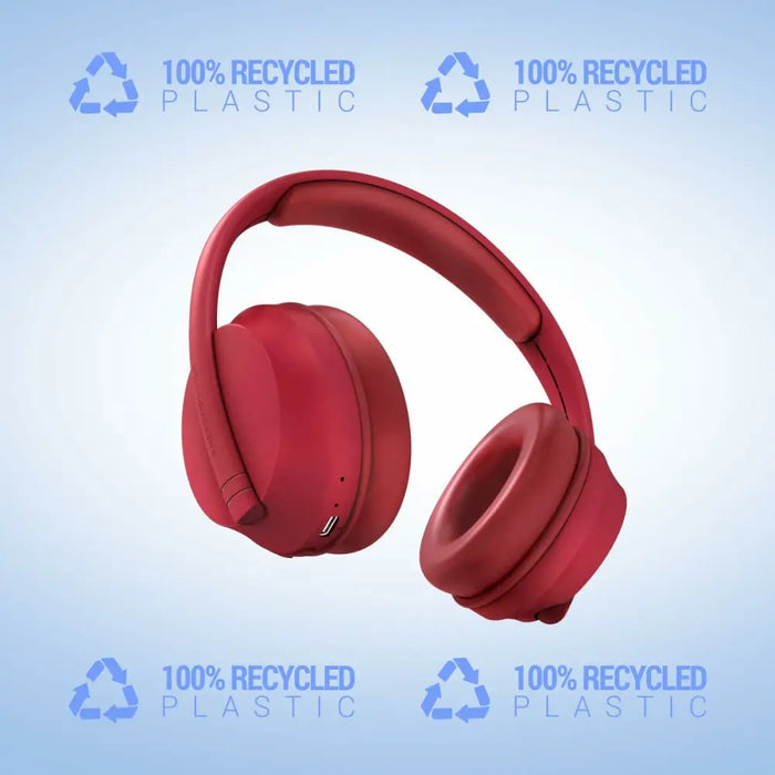 Bluetooth Слушалки с Диадема Energy Sistem 457557 Червен