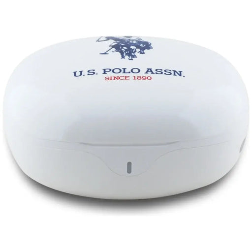 Bluetooth слушалки с лого TWS Polo DH - бели