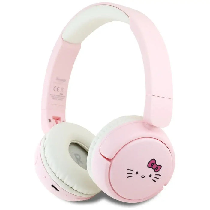 Bluetooth слушалки за поставяне в ушите с лого Hello Kitty