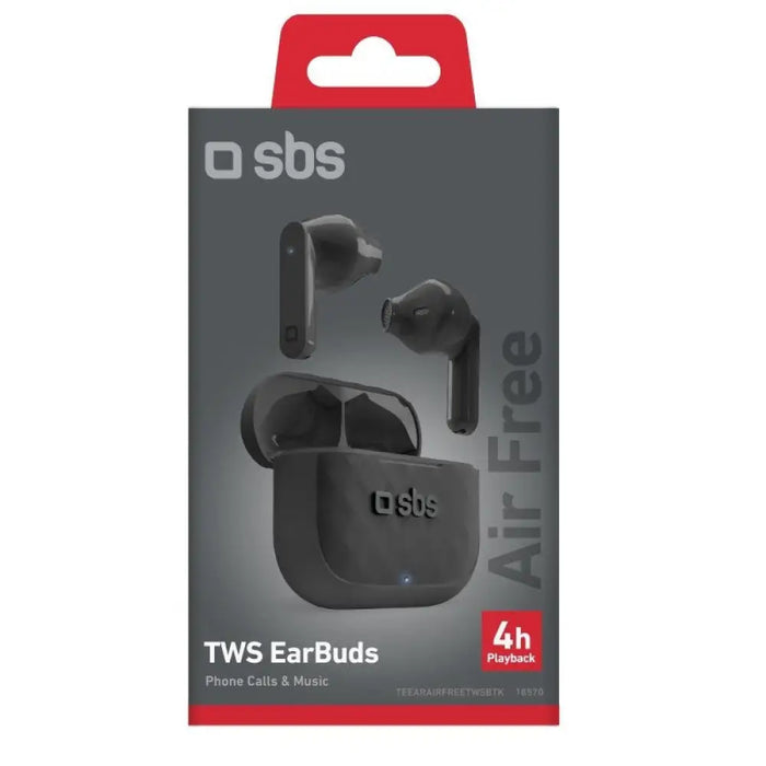 BLUETOOTH TWS СЛУШАЛКИ AIR FREE SBS - ЧЕРЕН