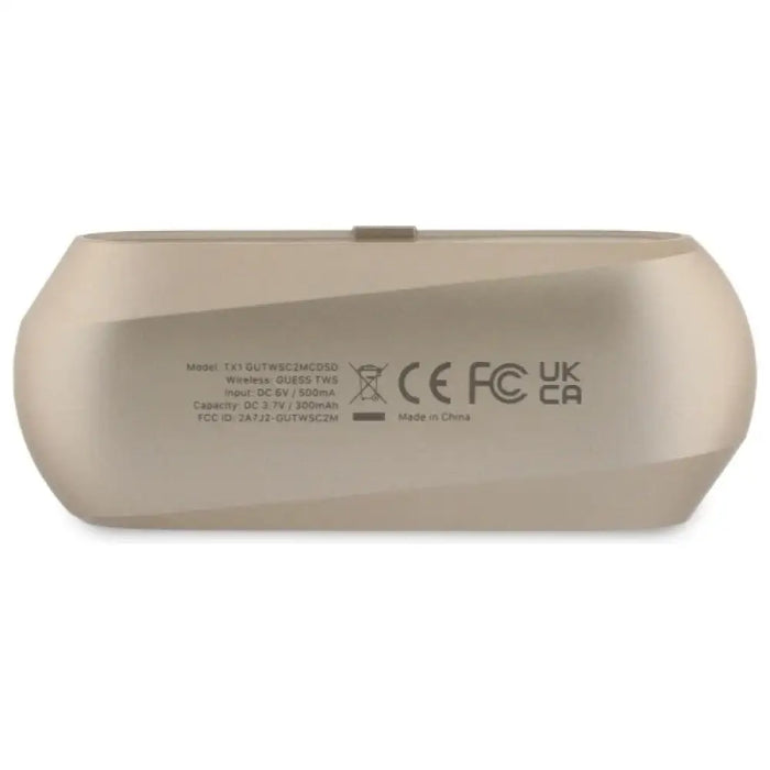Bluetooth TWS слушалки с удължено метално лого Guess