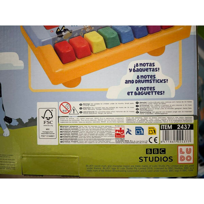 Ксилофон Bluey Детски Фигурки
