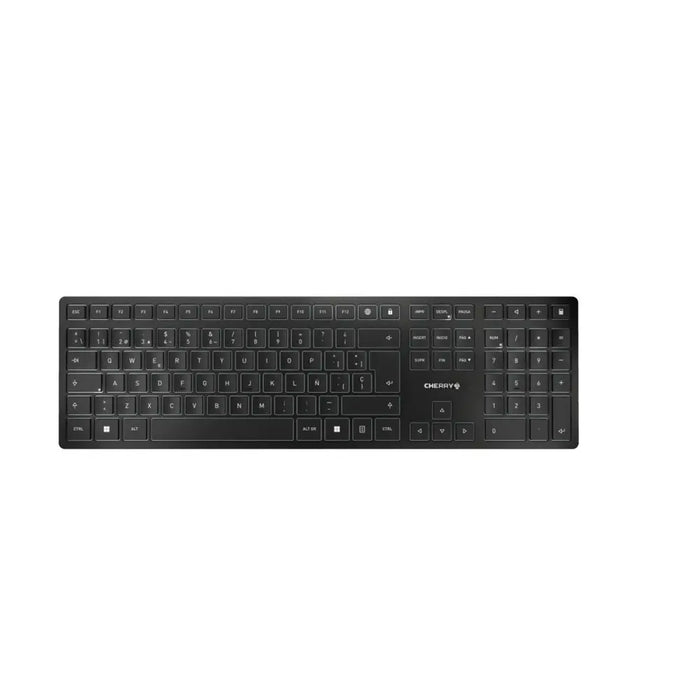 Блутут клавиатура Cherry KW 9100 SLIM Черен Испанска Qwerty