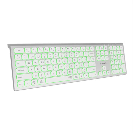 Блутут клавиатура Subblim SUBKB-3MIE300 Сребро Испанска
