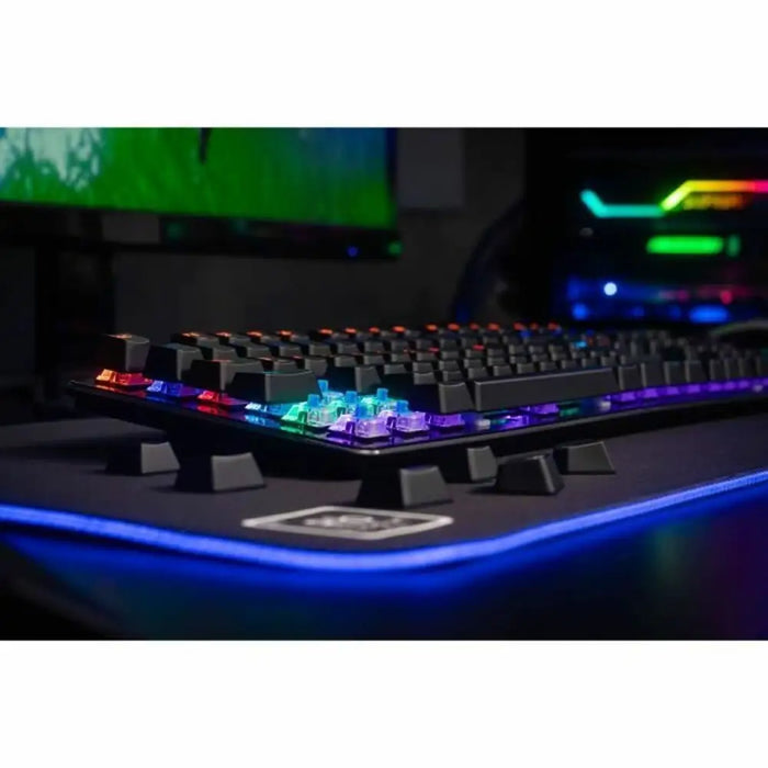 Блутут клавиатура The G-Lab AZERTY Черен френски