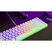 Блутут клавиатура The G-Lab Azerty френски Бял