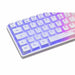 Блутут клавиатура The G-Lab Azerty френски Бял