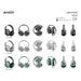 Блутут слушалки A4tech BH300 Bluetooth V5.3 2Drumtek Зелени