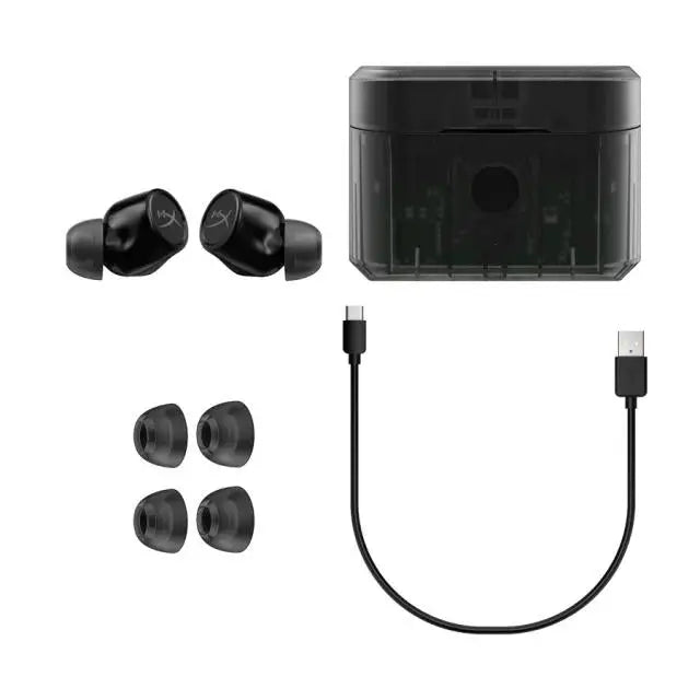 Блутут слушалки тапи с микрофон HyperX Cirro Buds Pro Черни