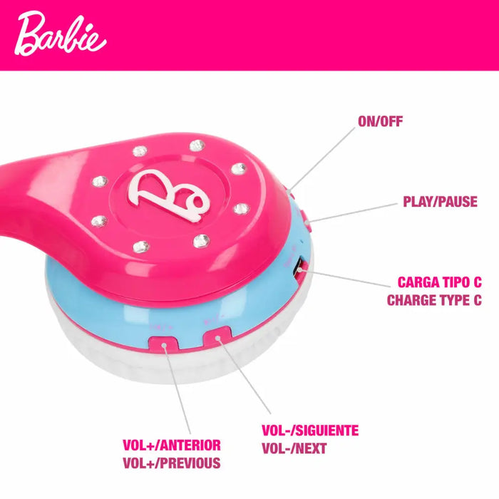 Блутут слушалки Barbie