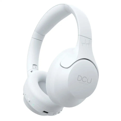 Блутут слушалки DCU TRUE IMMERSIVE ANC Бял