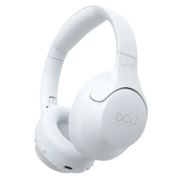 Блутут слушалки DCU TRUE IMMERSIVE ANC Бял