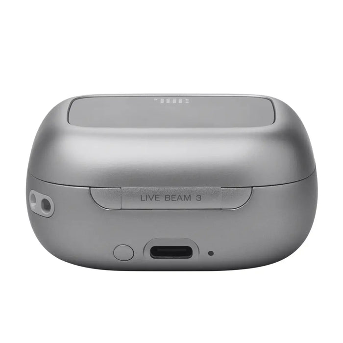 Блутут слушалки-тапи JBL Live Beam 3 - Сребрист