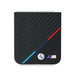 BMW Carbon Tricolor Case за Samsung Galaxy Z Flip 6 - черен