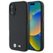 BMW Carbon Wrapped Metal iPhone 16 Case - черен