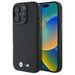 BMW Carbon Wrapped Metal iPhone 16 Pro Max Case - черен