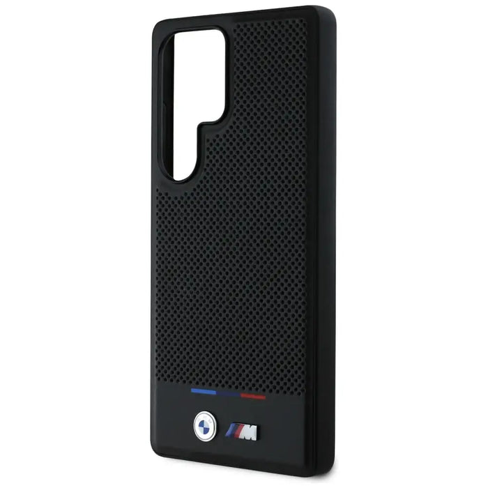 BMW кожен калъф с трицветни ивици MagSafena Samsung Galaxy