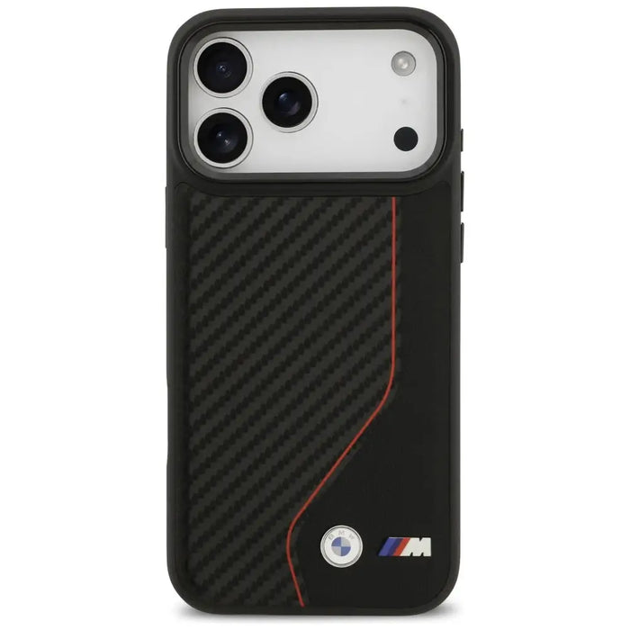 BMW M Carbon Line & Logo MagSafe Case за iPhone 17 Pro Max