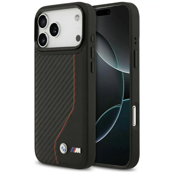 BMW M Carbon Line & Logo MagSafe Case за iPhone 17 Pro Max