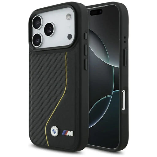 BMW M Carbon Line & Logo MagSafe калъф за iPhone 17 Pro