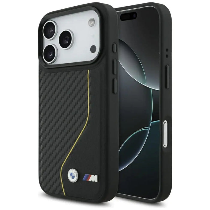 BMW M Carbon Line & Logo MagSafe калъф за iPhone 17 Pro