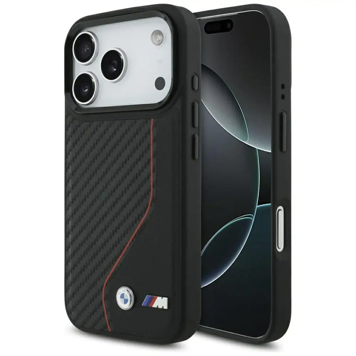 BMW M Carbon Line & Logo MagSafe Case за iPhone 17 Pro