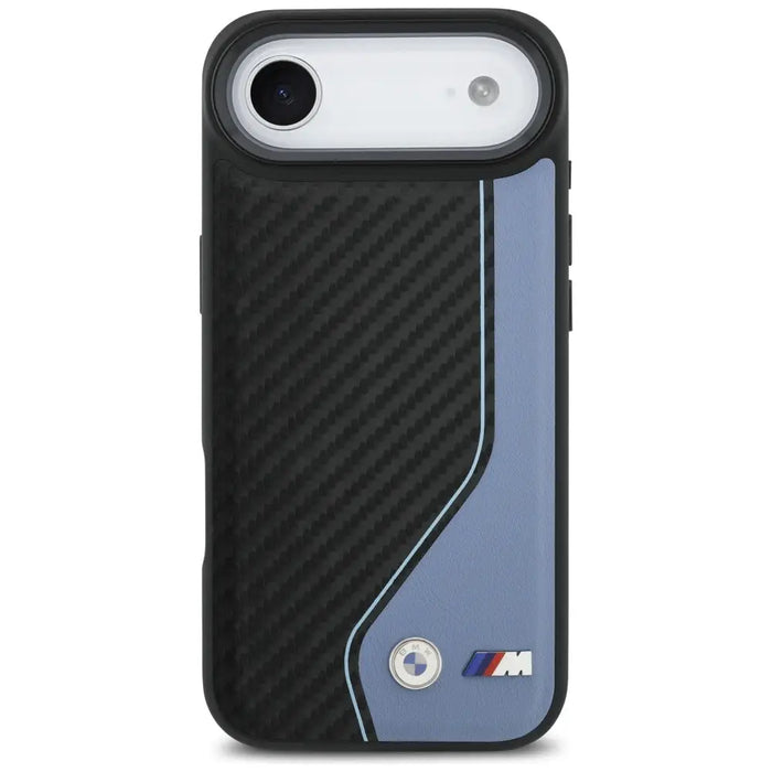 BMW M Carbon Logo MagSafe iPhone Air Case - син