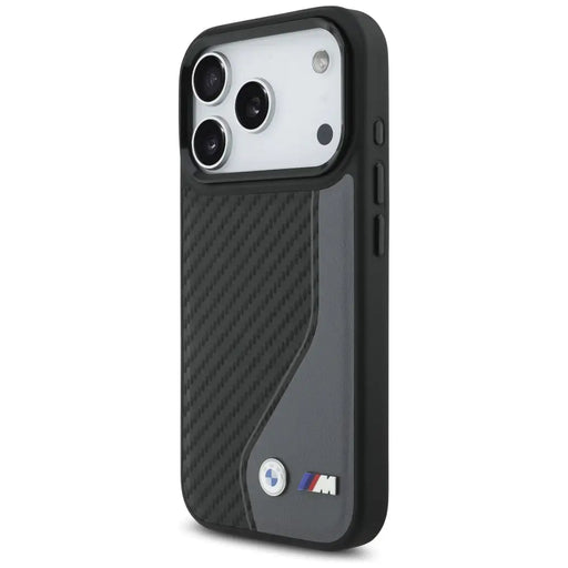 BMW M Carbon Logo MagSafe калъф за iPhone 17 Pro - графитен